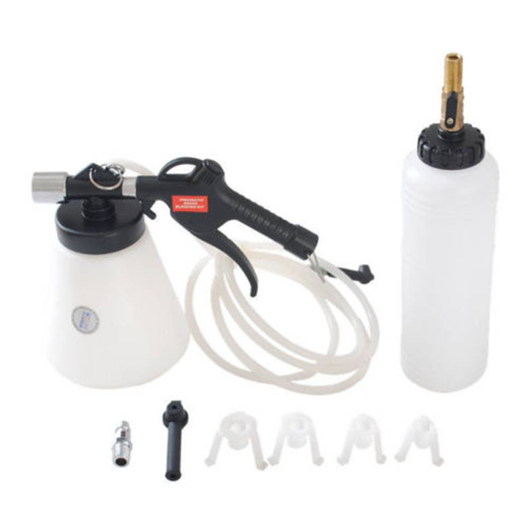 Druckluft Bremsenenl&uuml;ftungs-Set mit Nachf&uuml;llflasch