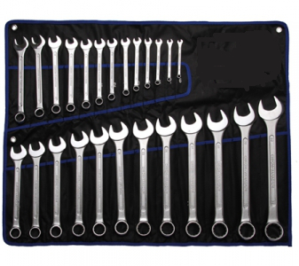 Maulringschl&uuml;ssel-Satz, 25-tlg.